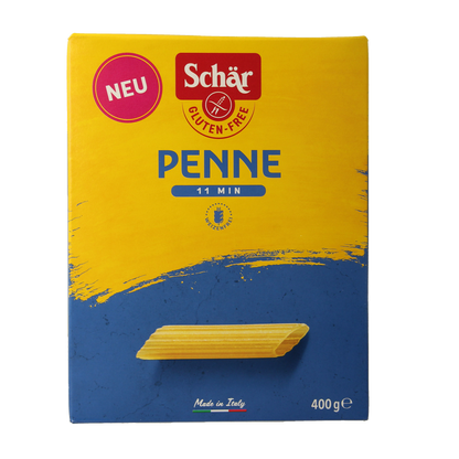 Schar Pasta penne glutenvrij 400.00 Gram