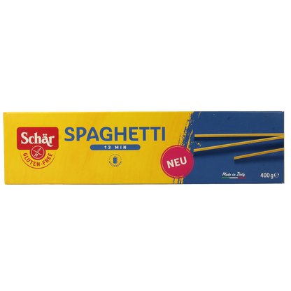 Schar Pasta spaghetti glutenvrij 400.00 Gram