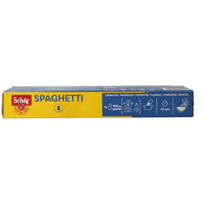 Schar Pasta spaghetti glutenvrij 400.00 Gram