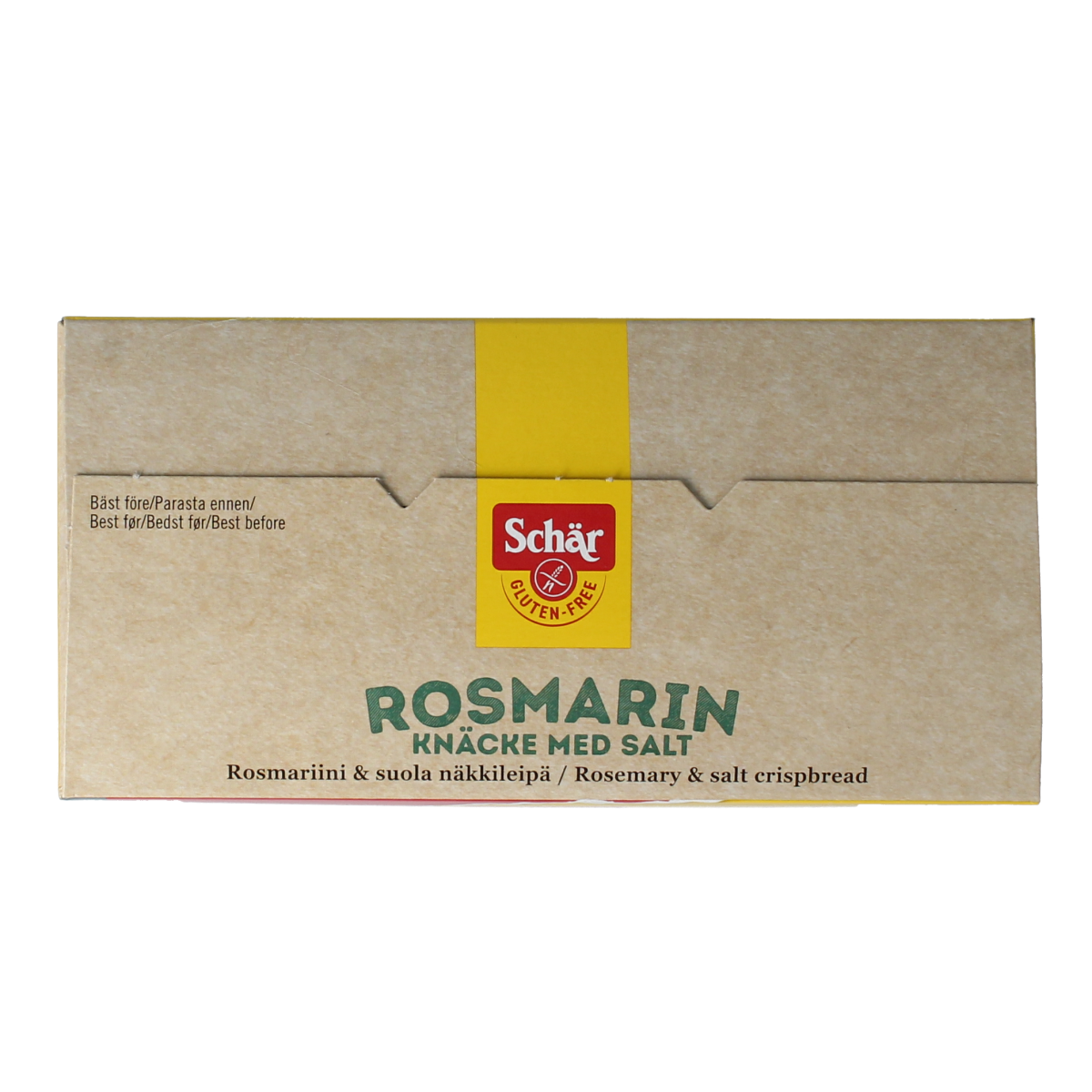 Schar Knackebrod rozemarijn zout glutenvrij 230.00 Gram
