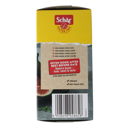 Schar Knackebrod rozemarijn zout glutenvrij 230.00 Gram