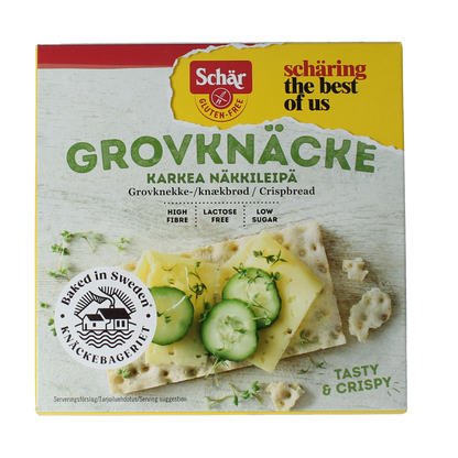 Schar Knackebrod vezelrijk glutenvrij 215.00 Gram