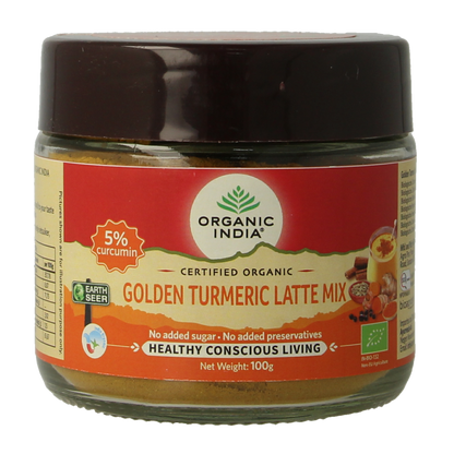 Organic India Golden turmeric latte mix 100.00 Gram