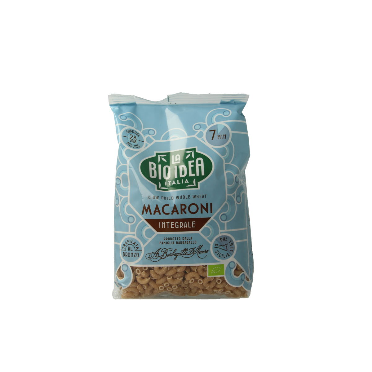 Bioidea Macaroni volkoren elleboogjes bio 500.00 Gram