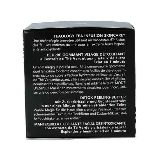 Teaology Green tea detox face scrub 50.00 Milliliter