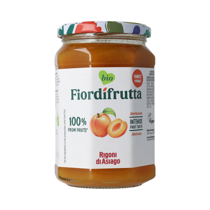 Fiordifrutta Abrikozenjam bio 600.00 Gram