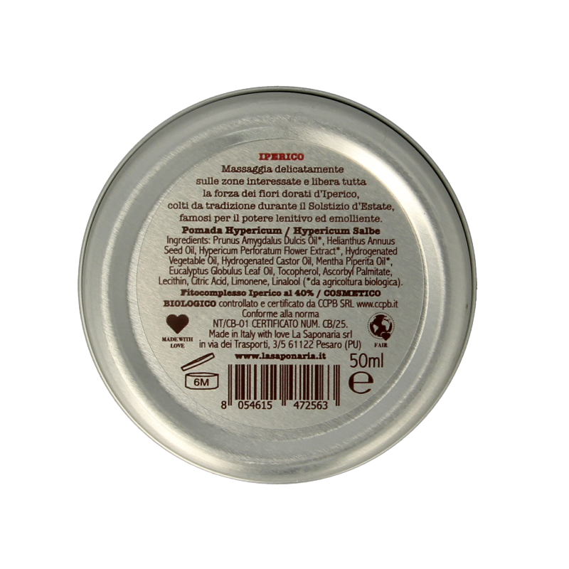 La Saponaria St Johns worth balm 50 Milliliter