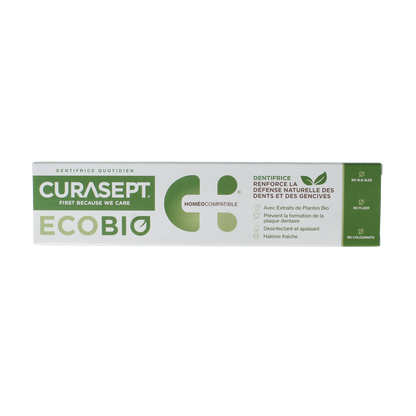 Curasept EcoBio tandpasta 75.00 Milliliter