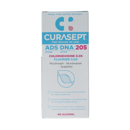 Curasept ADS DNA 205 CHX 0,05% mondspoelmiddel 200.00 Milliliter