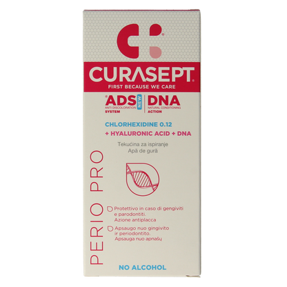 Curasept ADS DNA Perio Pro CHX 0,12% + HA mondspoelmiddel 200.00 Milliliter