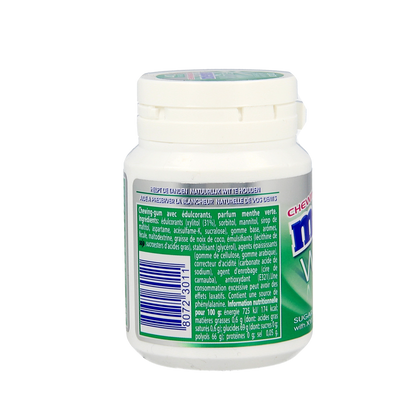 Mentos Gum greenmint white pot 40.00 Stuks