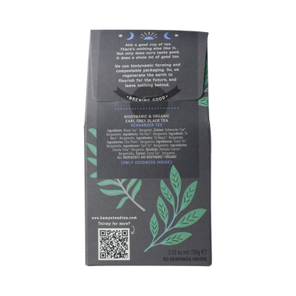 Hampstead Thee earl grey los bio demeter 100.00 Gram
