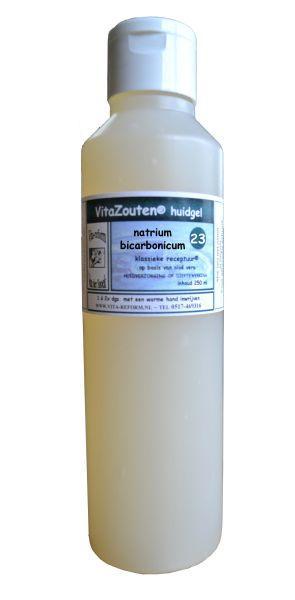 Vitazouten Natrium bicarbonicum huidgel nr. 23 250.00 Milliliter