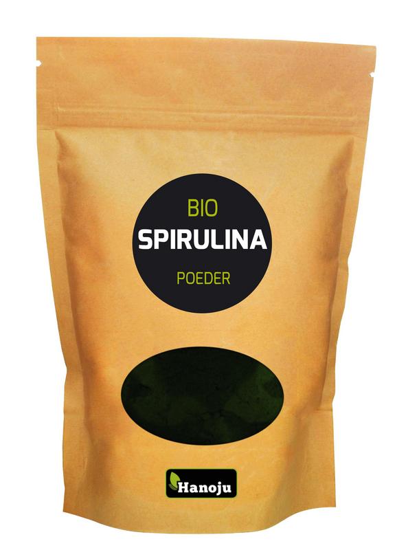 Hanoju Spirulina poeder bio 500 Gram