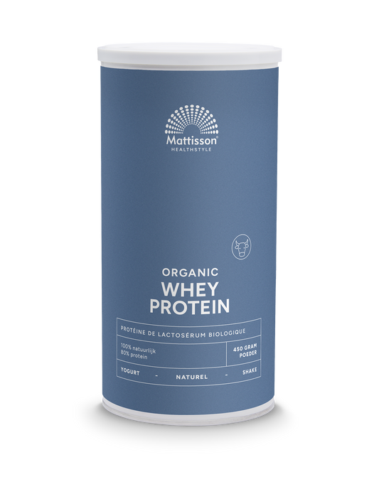 Mattisson Wei whey proteine naturel 80% bio 450.00 Gram