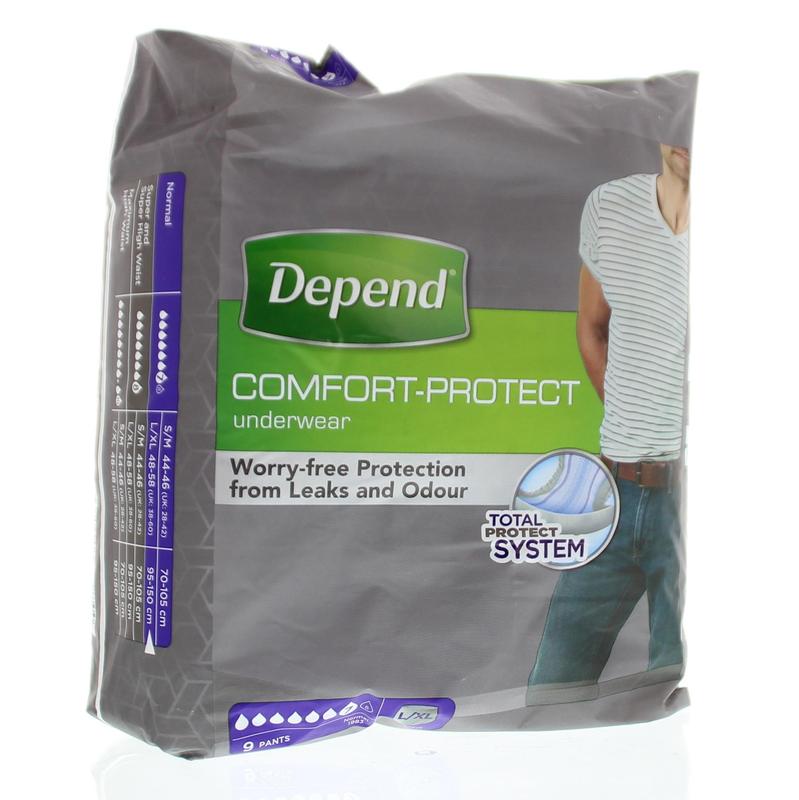 Depend Pants men normal maat L/XL 9.00 Stuks