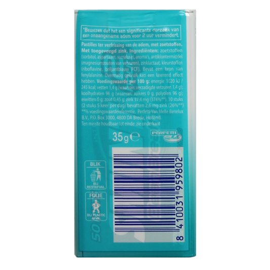 Smint Clean breath intense mint 50.00 Stuks