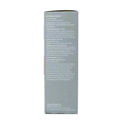 Soria Natural Papaver rhoeas extract 50.00 Milliliter