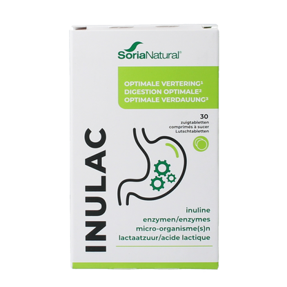 Soria Natural Inulac 30.00 Zuigtabletten