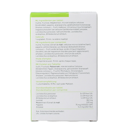 Soria Natural Inulac 30.00 Zuigtabletten