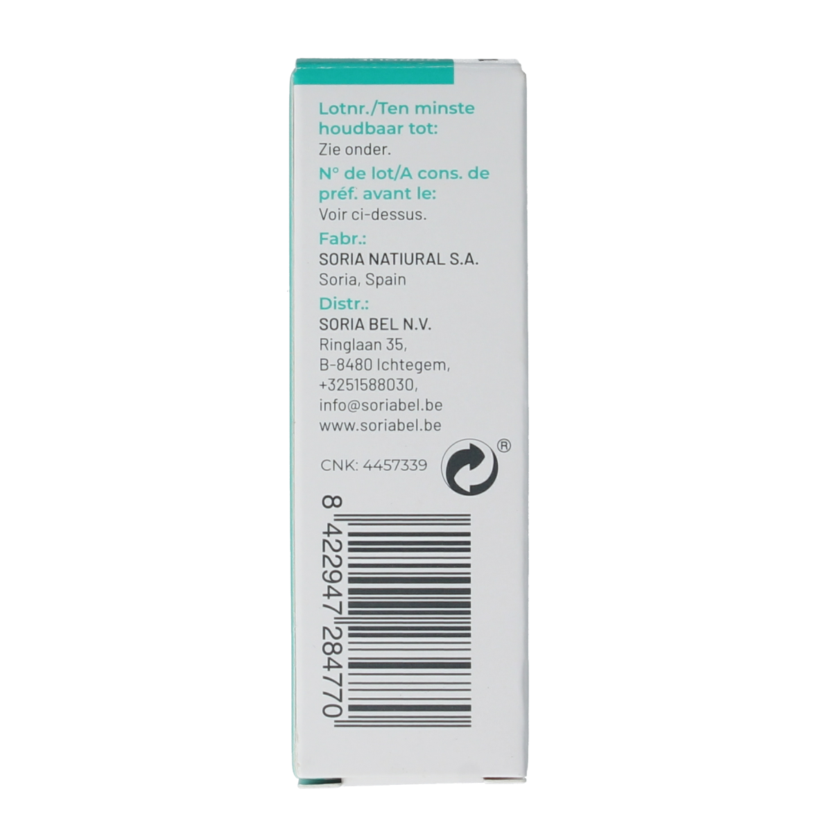 Soria Natural Propoxol oordruppels 15.00 Milliliter
