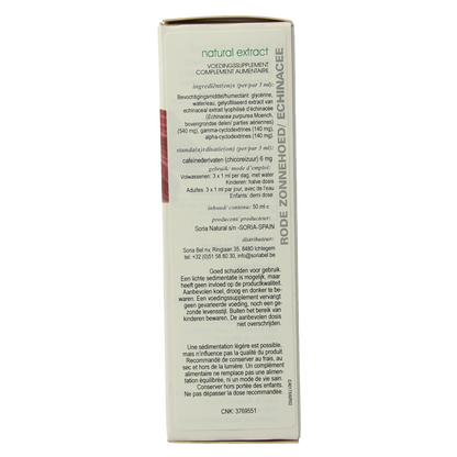 Soria Natural Echinacea purpurea XXI 50 Milliliter