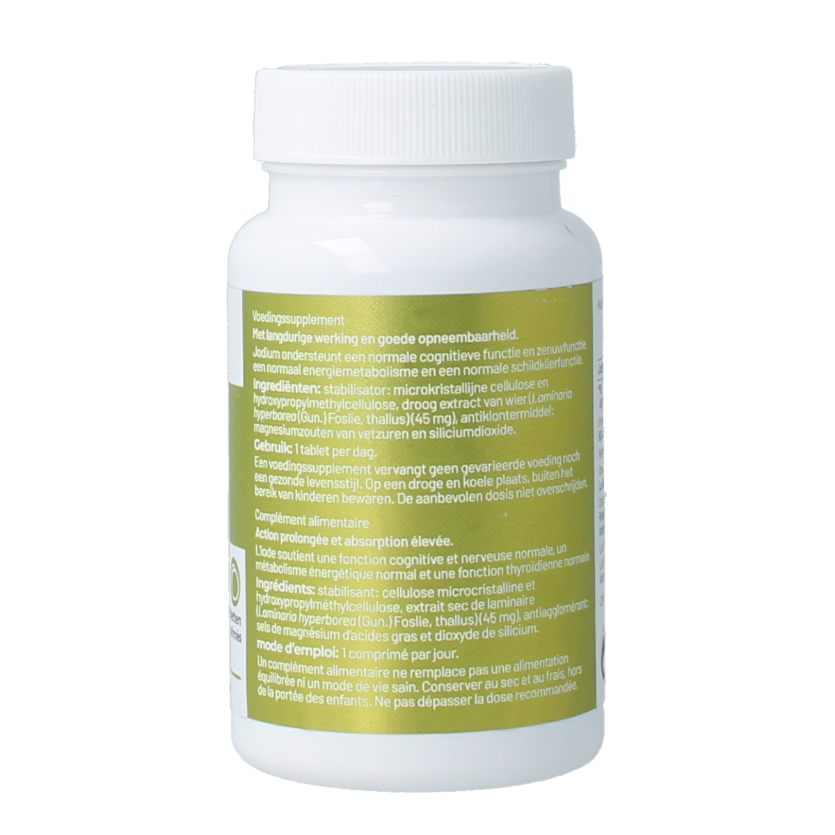 Soria Natural Jodium 225mcg  bio-actief 60.00 Tabletten