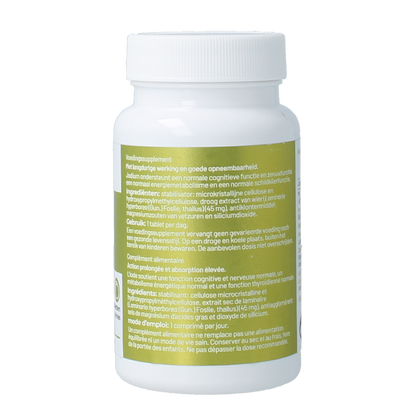 Soria Natural Jodium 225mcg  bio-actief 60.00 Tabletten