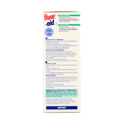 Fluor Aid Mondspoelmiddel 0.05 500.00 Milliliter