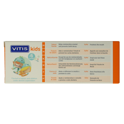 Vitis Tandgel kids 50.00 Milliliter