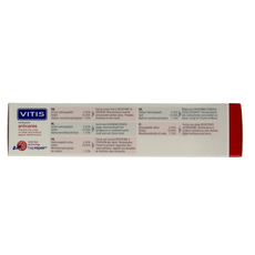 Vitis Tandpasta anti caries 75.00 Milliliter