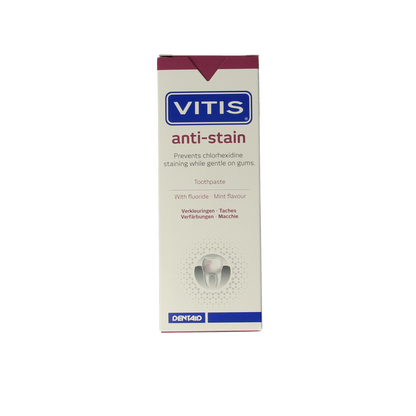 Vitis Tandpasta anti-stain 50.00 Milliliter