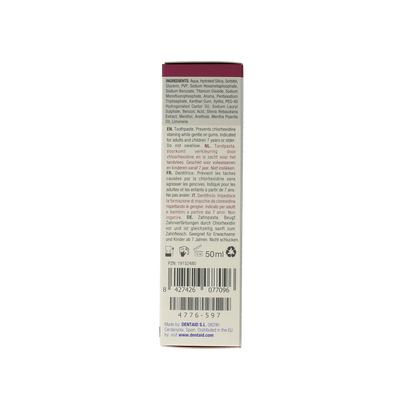 Vitis Tandpasta anti-stain 50.00 Milliliter