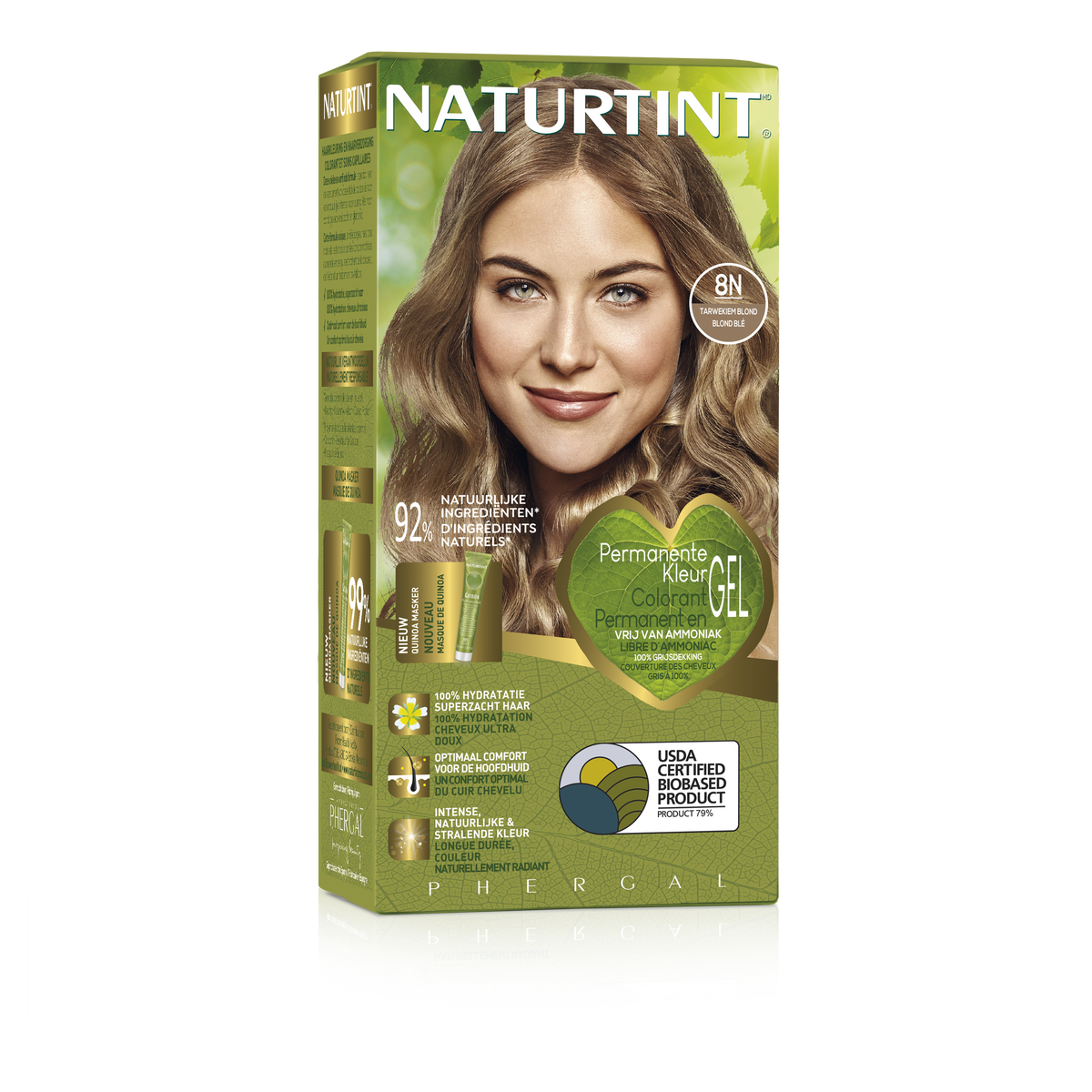 Naturtint 8N Tarwekiem blond 170.00 Milliliter