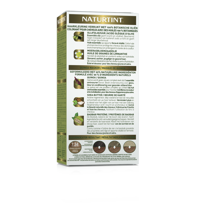 Naturtint 7.34 Helder hazelnoot 170.00 Milliliter