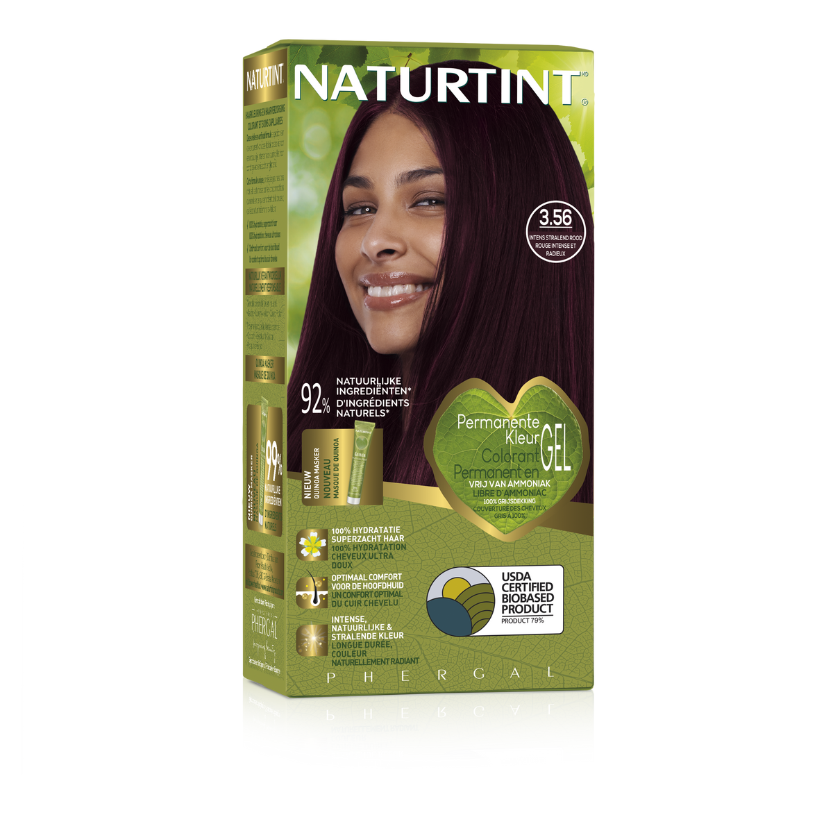 Naturtint 3.56 Intens stralend rood 170.00 Milliliter
