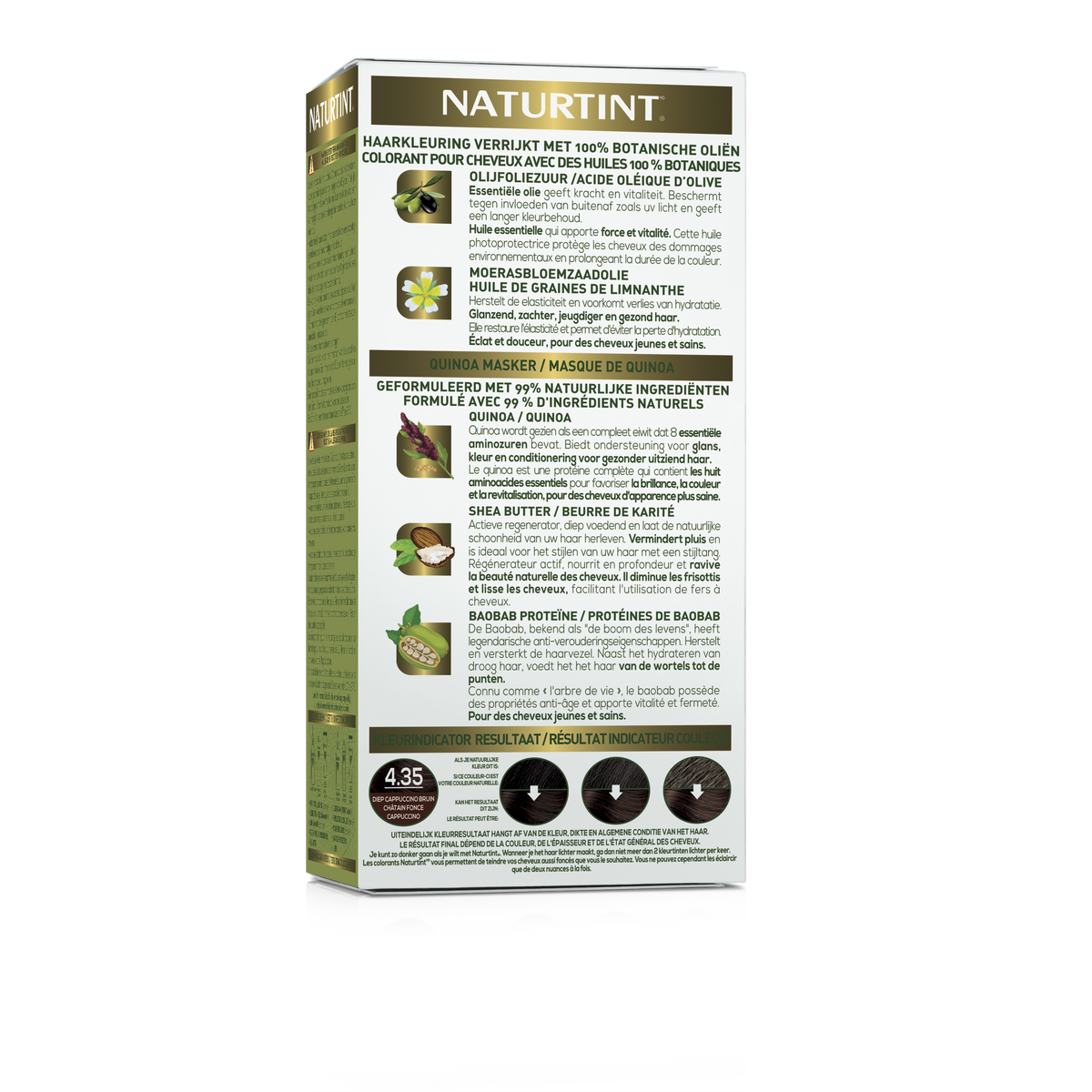 Naturtint 4.35 Diep cappuccino bruin 170.00 Milliliter