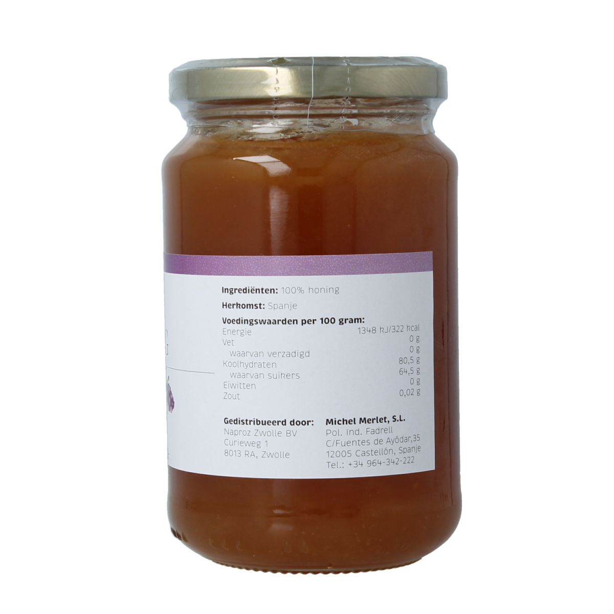 Michel Merlet Thijm honing bio  500.00 Gram