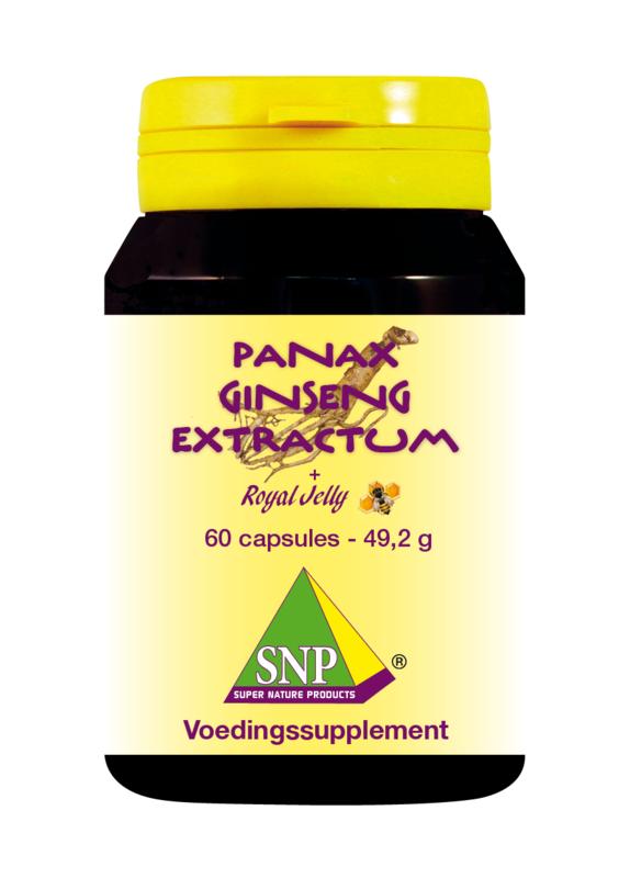 SNP Panax ginseng extra & royal jelly 60.00 Capsules