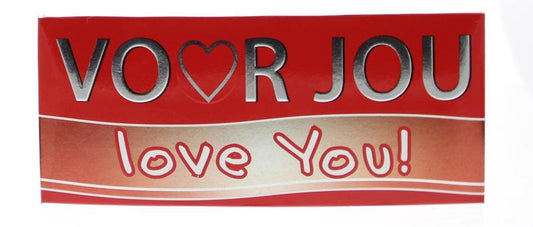 Voor Jou! Wensreep love you 70.00 Gram