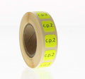 Brocacef Strooketiket controle paraaf 2 750 Stuks