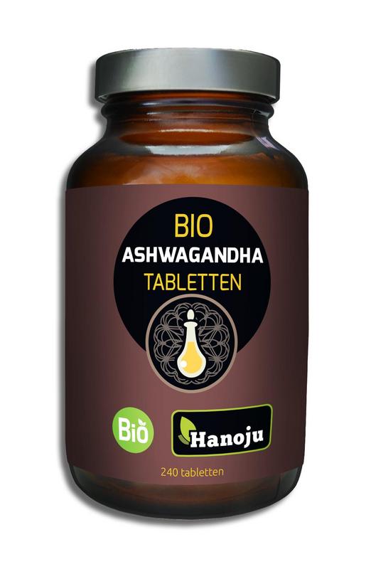 Hanoju Ashwagandha organic 500mg 240.00 Tabletten