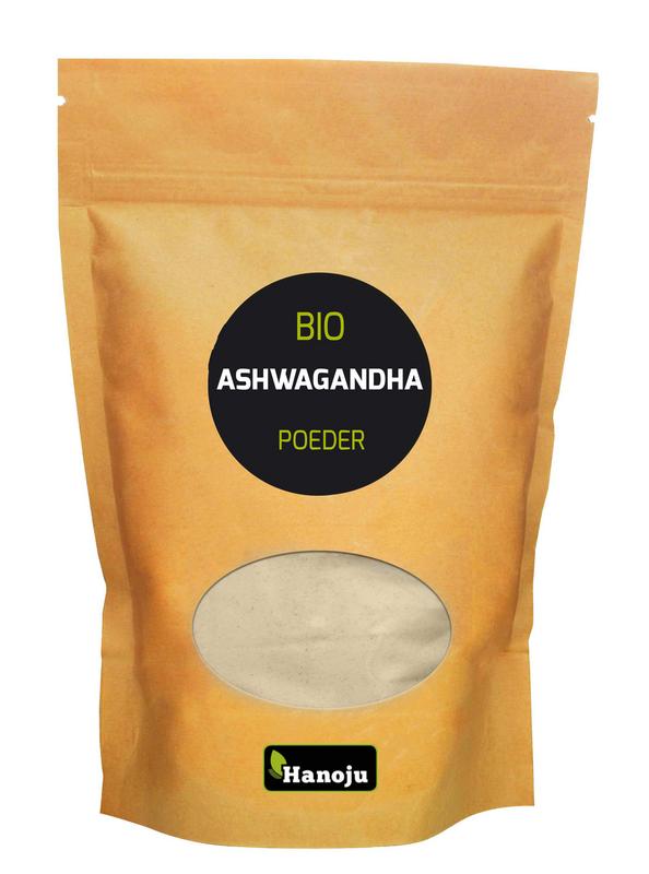 Hanoju Ashwagandha organic poeder 1 Kilogram
