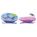Nuby Warmtebehoudend bordje met zuignap & lepel  1.00 Stuks