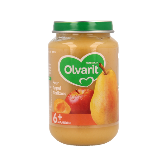 Olvarit Peer appel abrikoos 6M55 200.00 Gram