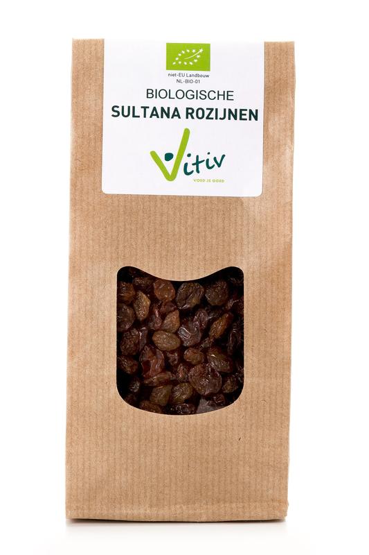 Vitiv Sultana rozijnen bio 250.00 Gram