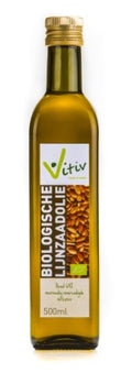 Vitiv Lijnzaadolie bio 500.00 Milliliter