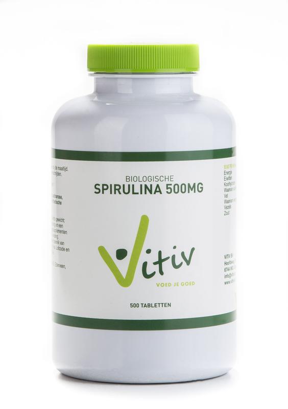 Vitiv Spirulina 500mg bio 250.00 Tabletten