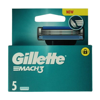 Gillette Mach3 blades 5.00 Stuks
