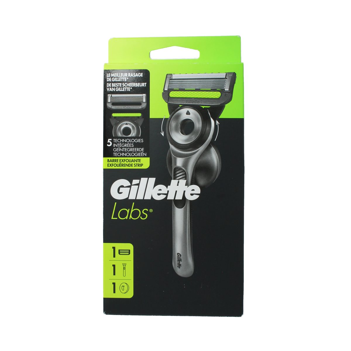 Gillette Labs scheersysteem met hanger + 1 mesje 1.00 Stuks